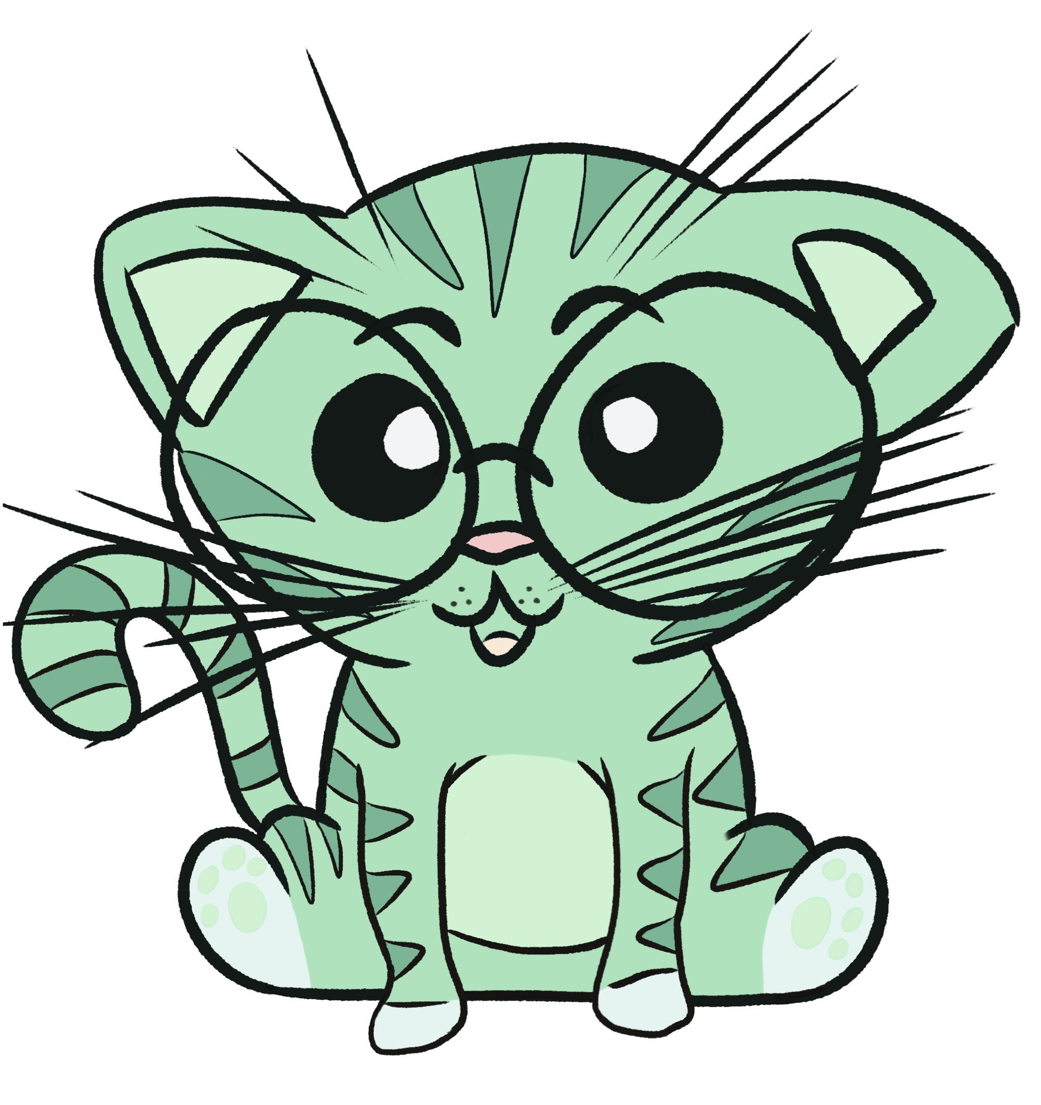 digital-drawing-baby-yoda-cat-sitting